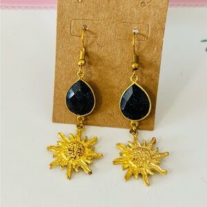 EARTHBOUND, Celestial Sun Drop Earrings